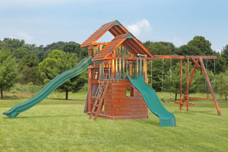 Wood Swing Sets Myerstown Sheds & Fencing